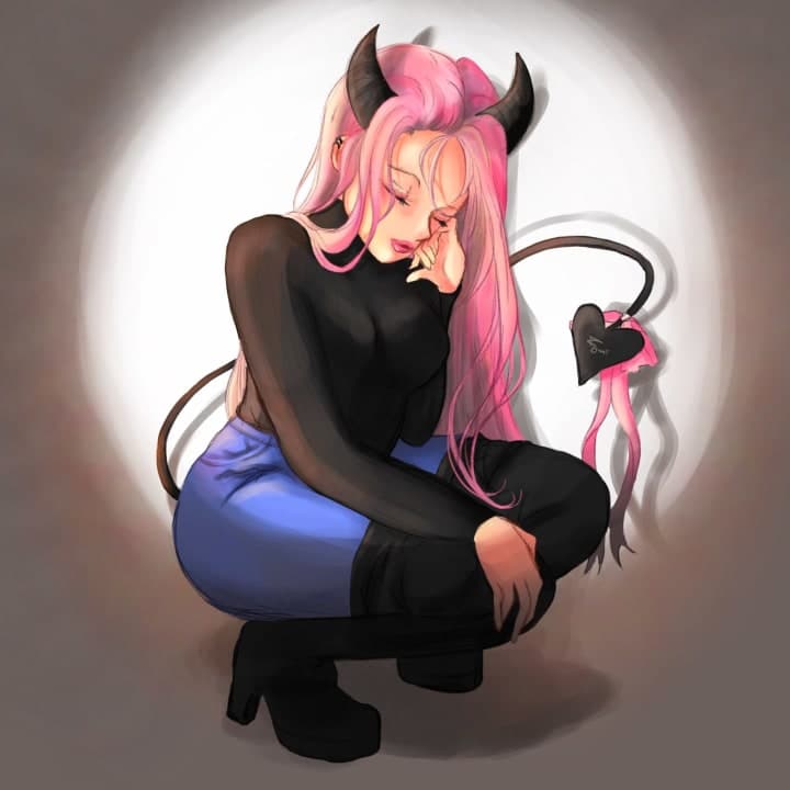 A succubus in the spotlight
